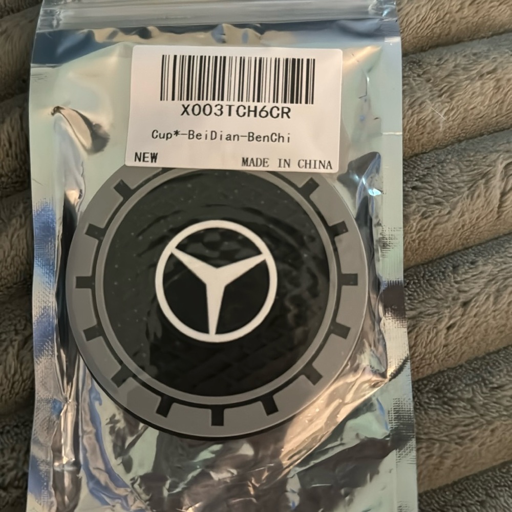 Set of 2 Mercedes Coasters For Car